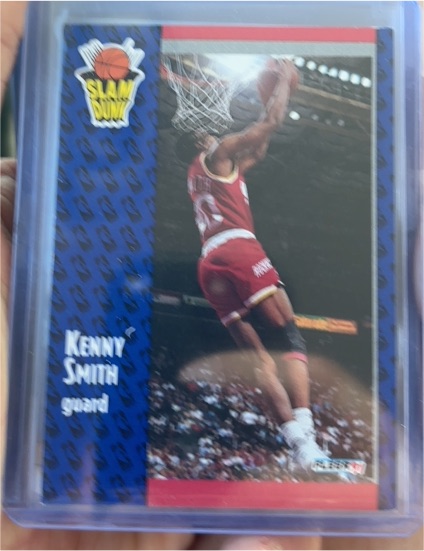 1991 Fleer #230 Kenny Smith — front