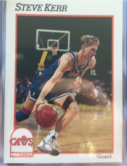 1991-92 Hoops #350 Steve Kerr — front