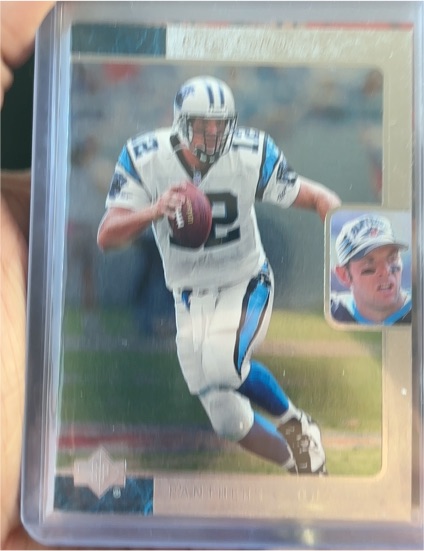 1996 SP #147 Kerry Collins — front