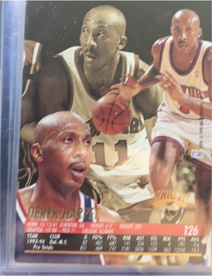 1994-95 Fleer Ultra #126 Derek Harper — front