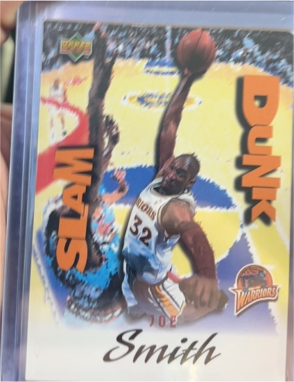 1997 Upper Deck Nestle Slam Dunk #SD13 Joe Smith — front