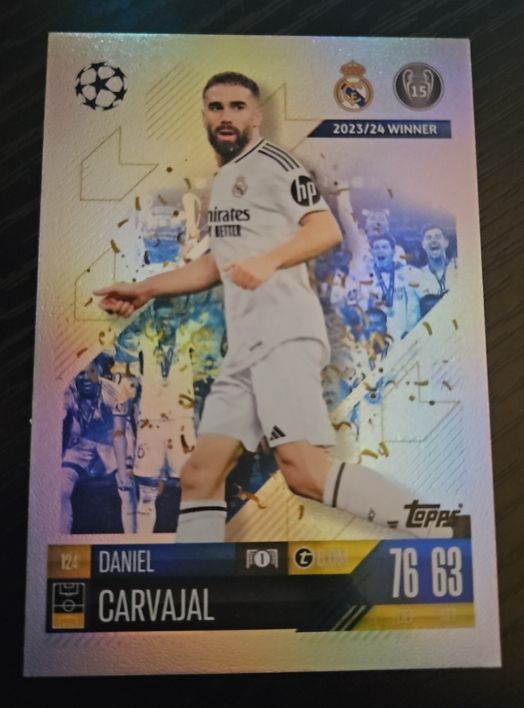 2024-25 Topps Match Attax UEFA Club Competitions #124 Daniel Carvajal — front