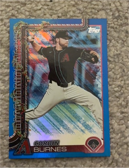 2024 Topps Diamondbacks Corbin Burnes — front