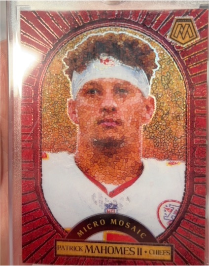 2025 Panini Mosaic #13 Patrick Mahomes II — front
