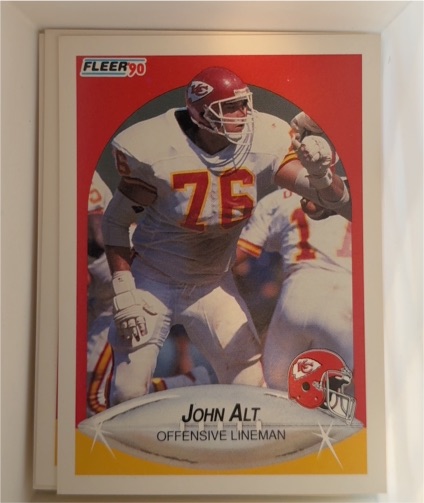 1990 Fleer #197 John Alt — front