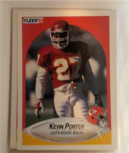 1990 Fleer #208 Kevin Porter — front