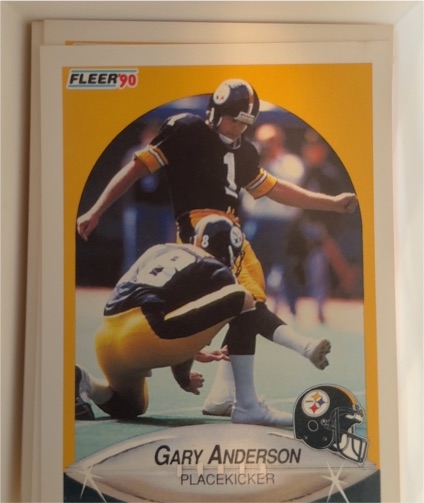 1990 Fleer #139 Gary Anderson — front
