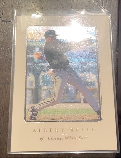 1996 SP Authentic #1 Albert Belle — front