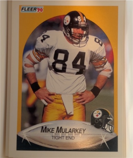 1990 Fleer #148 Mike Mularkey — front