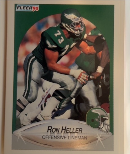 1990 Fleer #83 Ron Heller — front