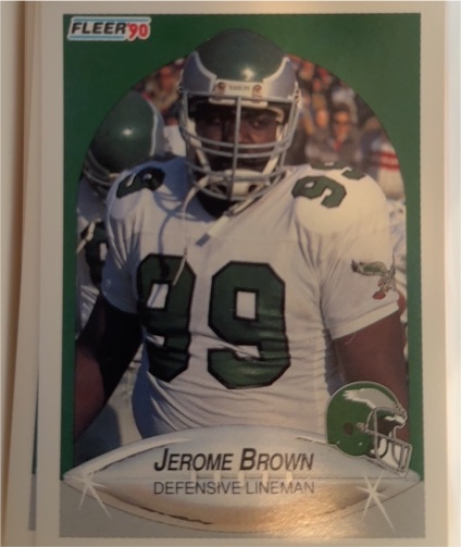 1990 Fleer #79 Jerome Brown — front