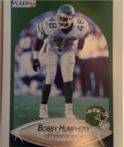 1990 Fleer #363 Bobby Humphery — front