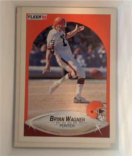 1990 Fleer #59 Bryan Wagner — front