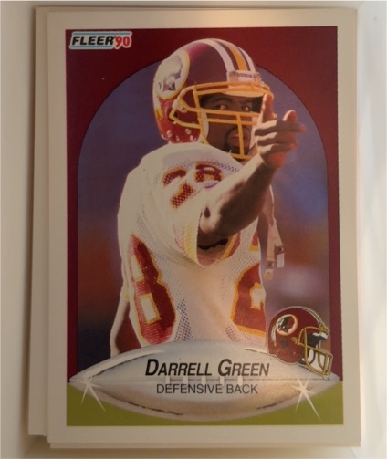 1990 Fleer #156 Darrell Green — front