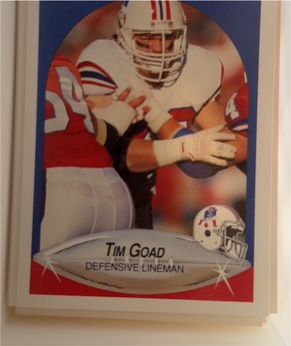 1990 Fleer #318 Tim Goad — front