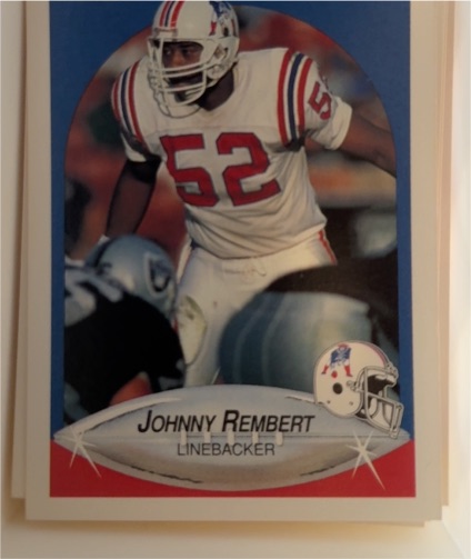 1990 Fleer #325 Johnny Rembert — front