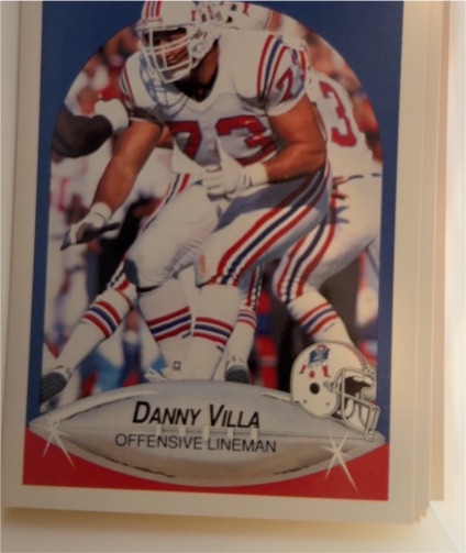 1990 Fleer #329 Danny Villa — front