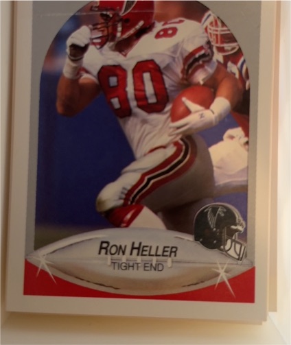 1990 Fleer #378 Ron Heller — front