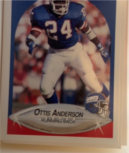 1990 Fleer #62 Ottis Anderson — front