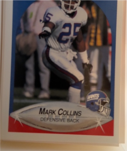 1990 Fleer #66 Mark Collins — front