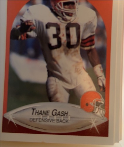 1990 Fleer #49 Thane Gash — front