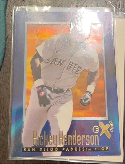 1997 Skybox EX 2000 #94 Rickey Henderson — front