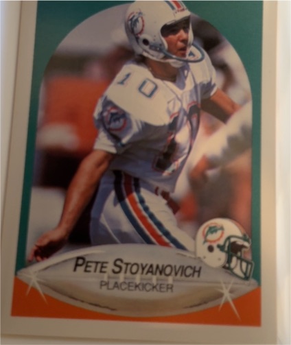 1990 Fleer #248 Pete Stoyanovich — front