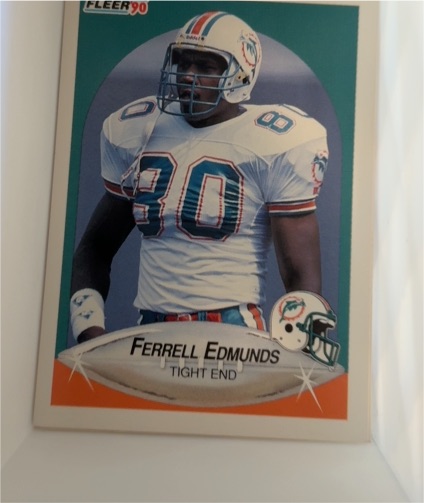 1990 Fleer #240 Ferrell Edmunds — front