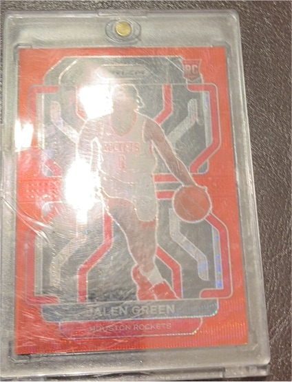 2021-22 Panini Prizm #306 Jalen Green — front