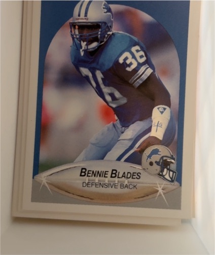 1990 Fleer #277 Bennie Blades — front