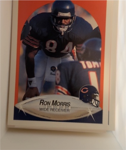 1990 Fleer #297 Ron Morris — front