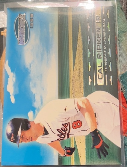 1999 Pacific Invincible #4 Cal Ripken Jr. Sandlot Heroes — front