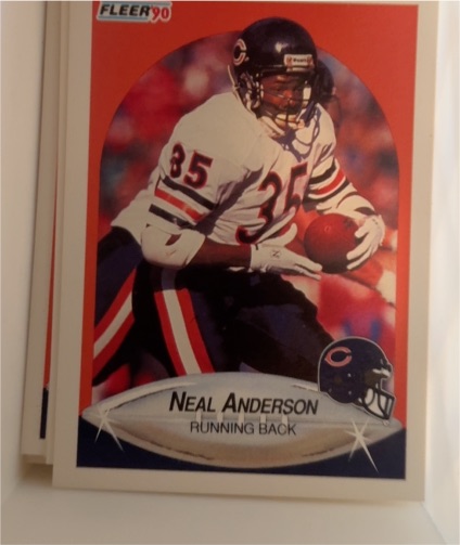 1990 Fleer #288 Neal Anderson — front