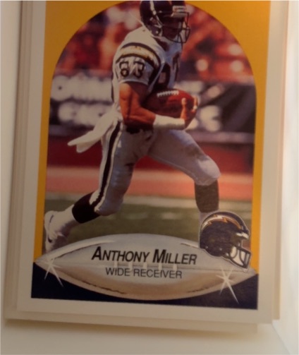 1990 Fleer #311 Anthony Miller — front