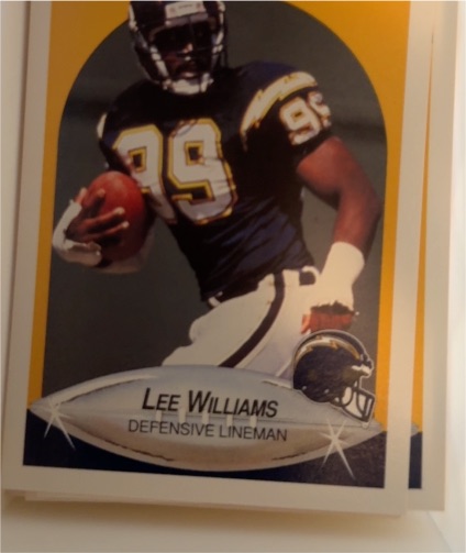 1990 Fleer #316 Lee Williams — front