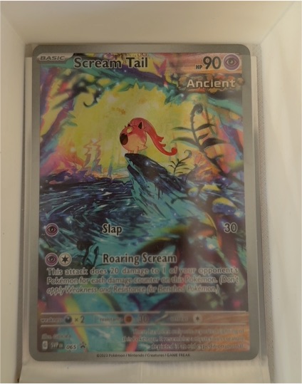 2023 Pokémon Scarlet & Violet Black Star Promo #065 Scream Tail — front