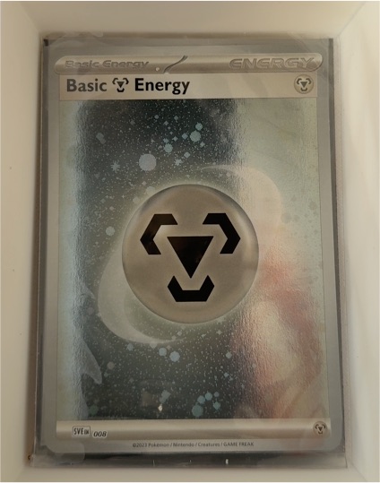 2023 Pokémon Scarlet & Violet #008 Basic Metal Energy — front