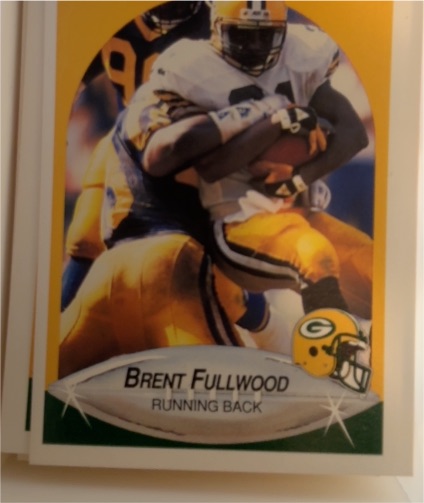 1990 Fleer #171 Brent Fullwood — front