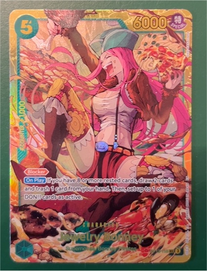 2025 One Piece Legacy of the Master #OP12-118 Jewelry Bonney — front