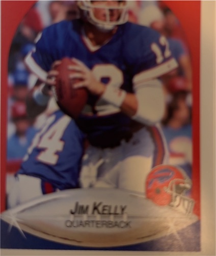 1990 Fleer #113 Jim Kelly — front