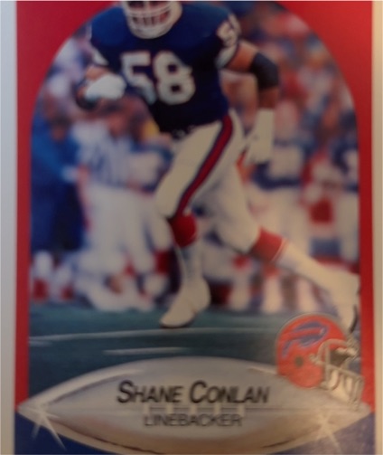 1990 Fleer #112 Shane Conlan — front