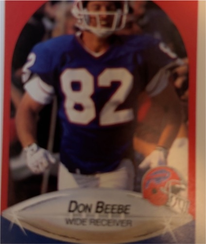 1990 Fleer #110 Don Beebe — front