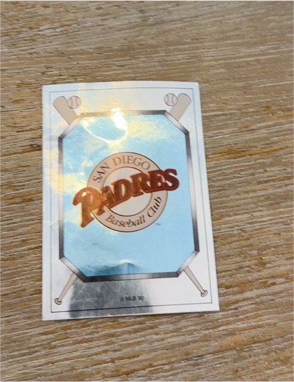 1989 Panini Baseball Stickers #190 San Diego Padres — front