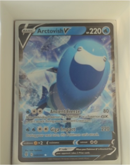 2021 Pokemon Sword & Shield Evolving Skies #048 Arctovish V — front