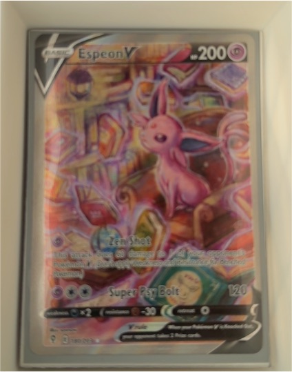 2021 Pokémon Eevee Heroes #081 Espeon V — front