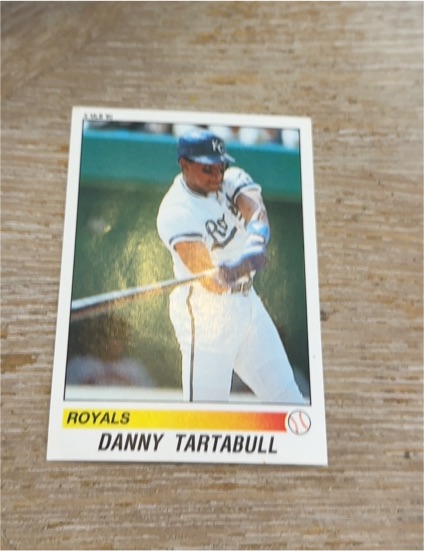 1990 Panini Stickers #U-12 Danny Tartabull — front