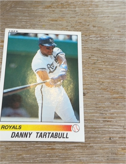 1990 Panini Stickers #84 Danny Tartabull — front