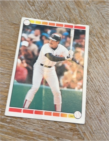 1989 Topps Stickers #260 Wade Boggs — front