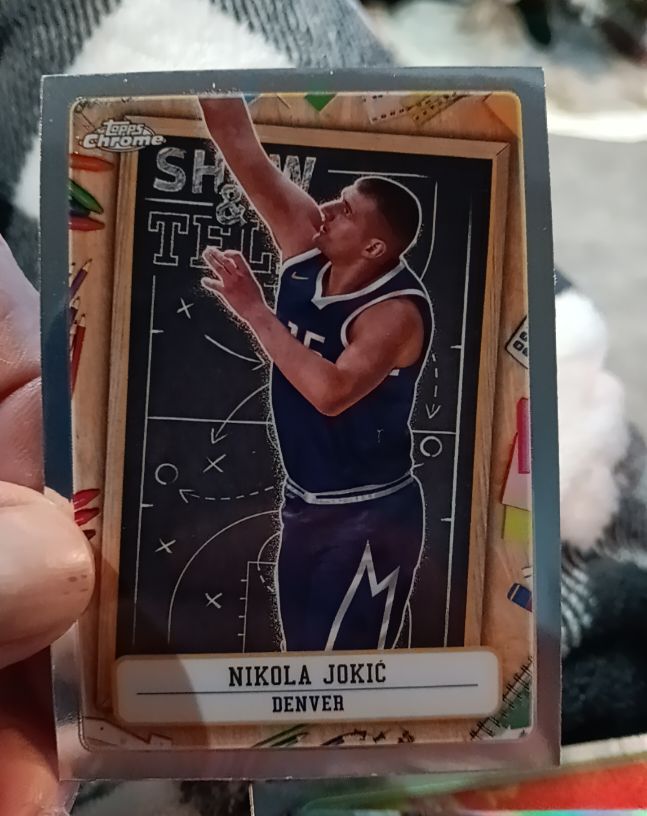2024-25 Topps Chrome #ST-2 Nikola Jokic — front