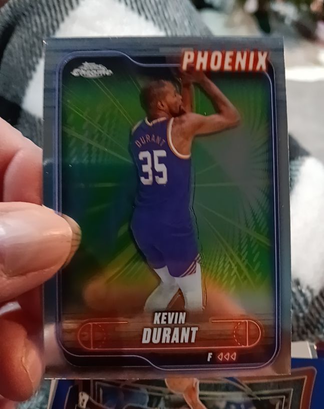 2024-25 Topps Chrome #101 Kevin Durant — front